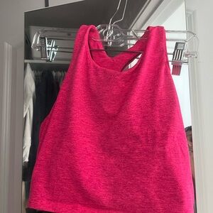 Aerie Pink  Sports Bra Crop Top